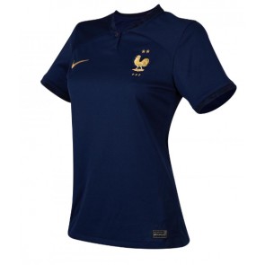 Maillot de foot France Domicile Femmes Monde 2022 Manches Courte